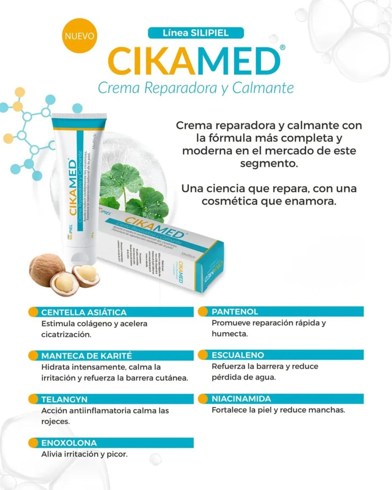 Cikamed® Crema Reparadora Avanzada