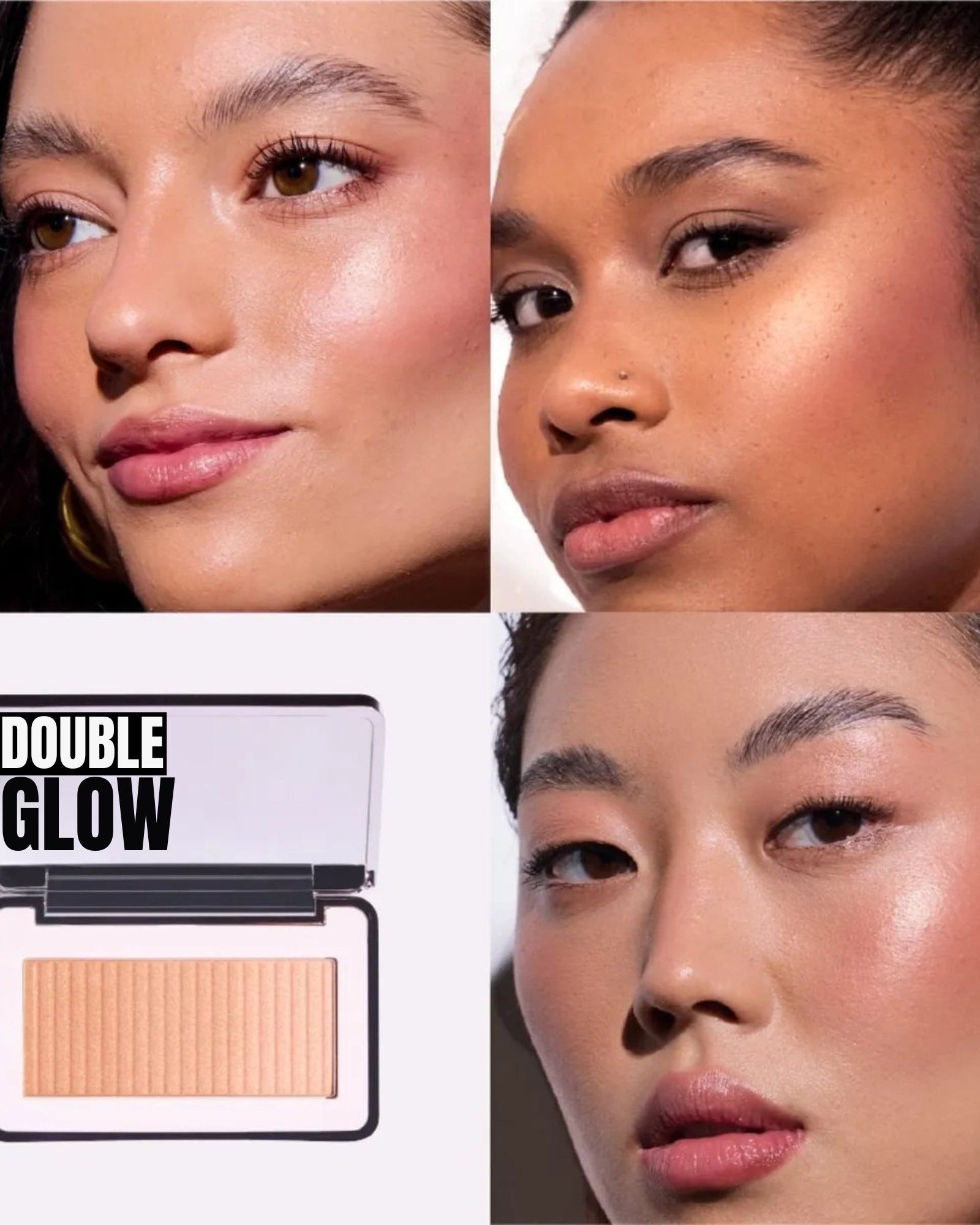 Iluminador en Polvo Double Glow Flair Nation