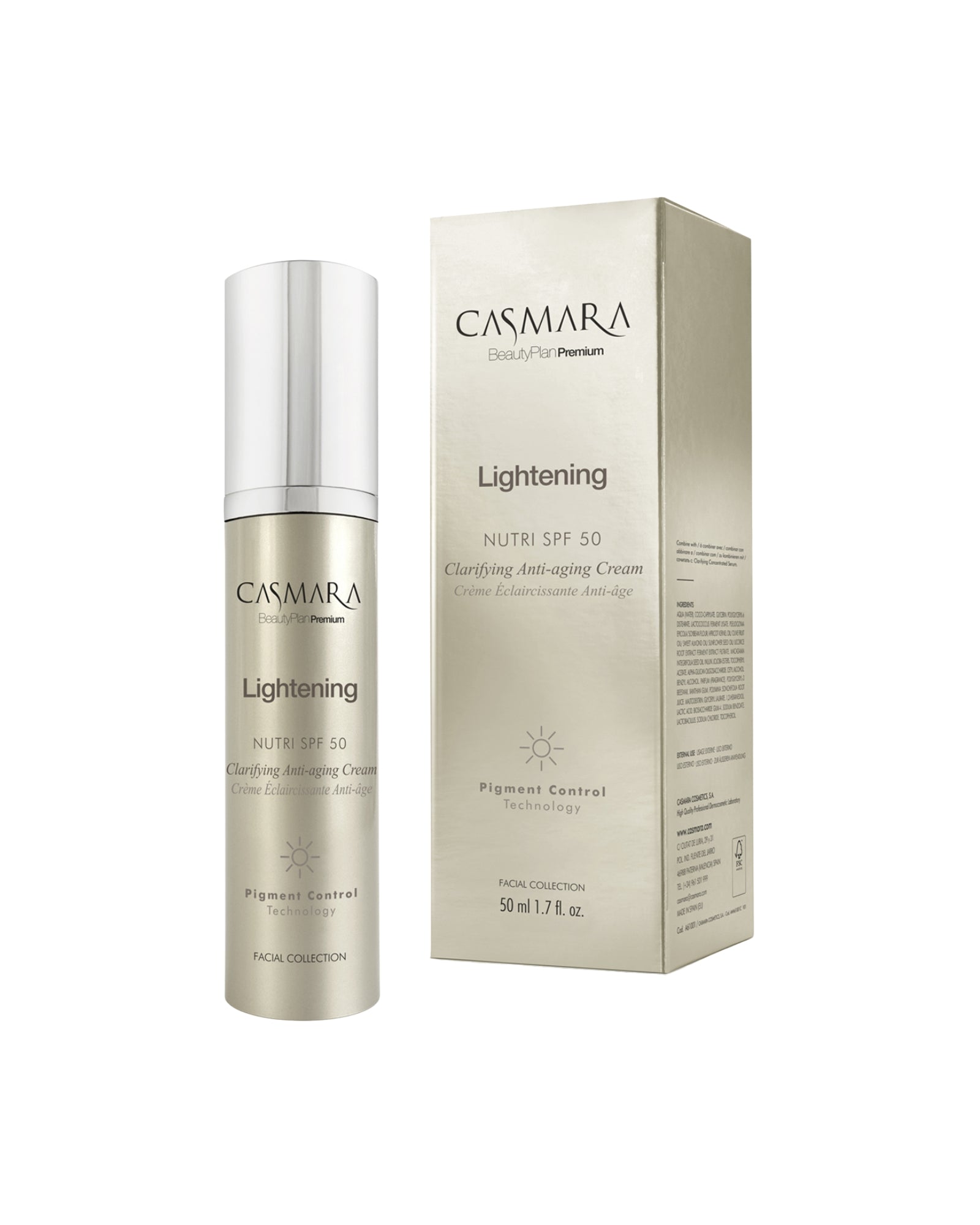Lightening Clarifying Anti-Aging Cream SPF 50