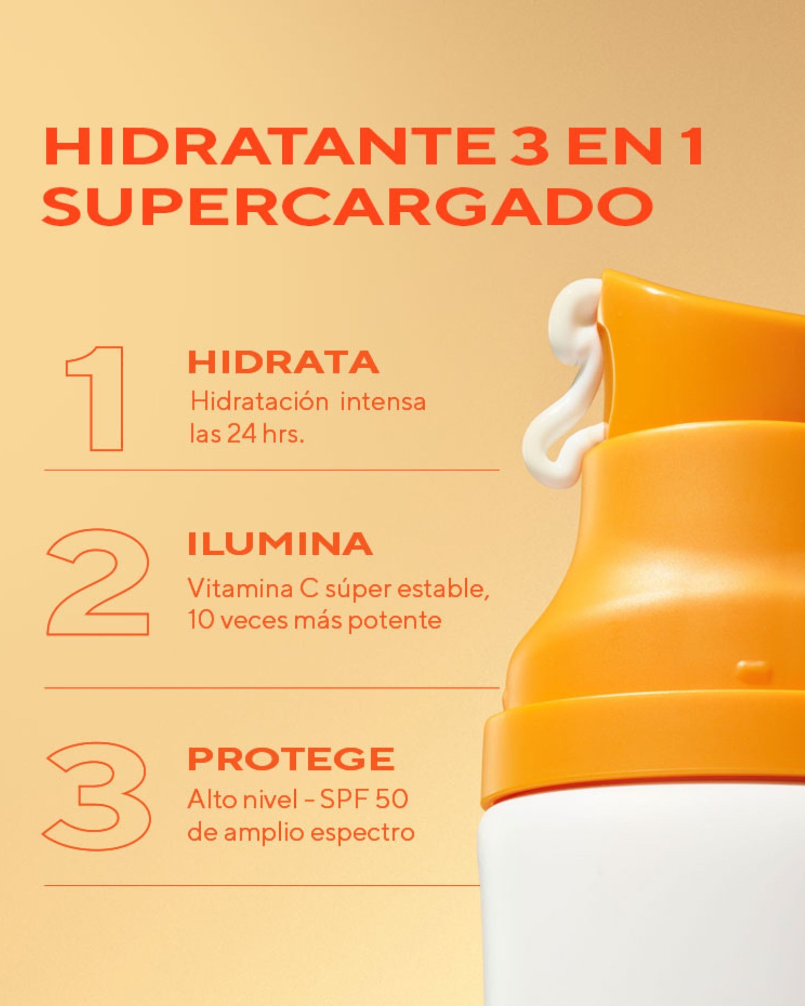Superactive Moisturizer SPF 50: Brightening
