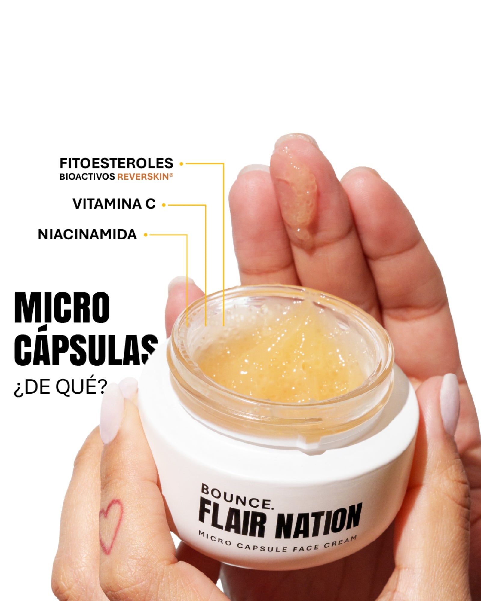 Crema Microcápsulas Bounce