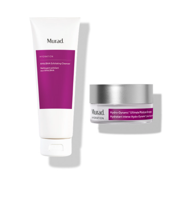 Set 2 Productos Smooth + Hydrate with Clinically Proven Acids. Murad