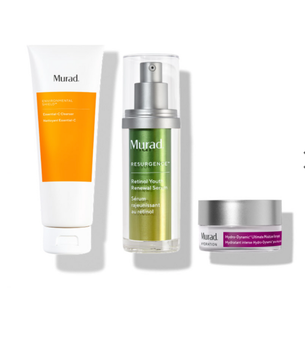 Set 3 Productos Rejuvenate + Replenish with Healthy Skin Fundamentals. Murad