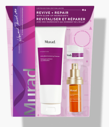 Set 3 Productos Revive + Repair with Glow-Up Ingredients. Murad