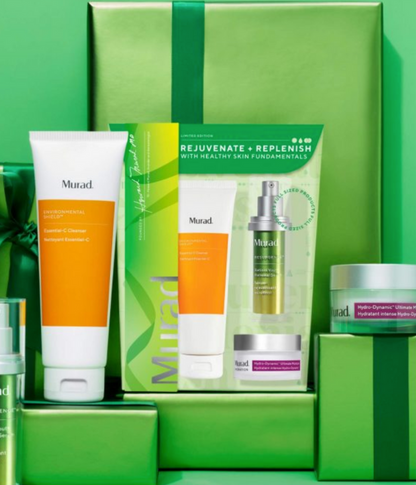 Set 3 Productos Rejuvenate + Replenish with Healthy Skin Fundamentals. Murad