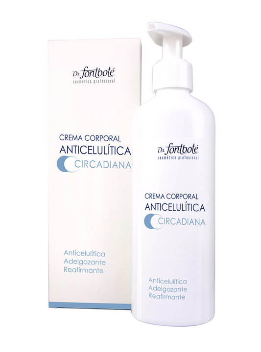 Crema Corporal Anticelulítica Circadiana.Tratamiento de la Celulitis. Dr. Fontboté