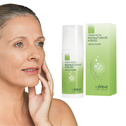 Crema Facial Reestructurante Ageless Células Madres Antiarrugas, Antiage, Antienvejecimiento, Dr. Fontboté