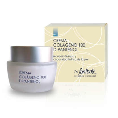 Kit Reafirmante 5 productos para rostro y cuello y párpados, Crema párpados + crema cuello biohidrat + crema con colágeno 100, d-pantenol + leche limpieza + loción hidratante, Filtro UV, Skincare. Dr. Fontboté