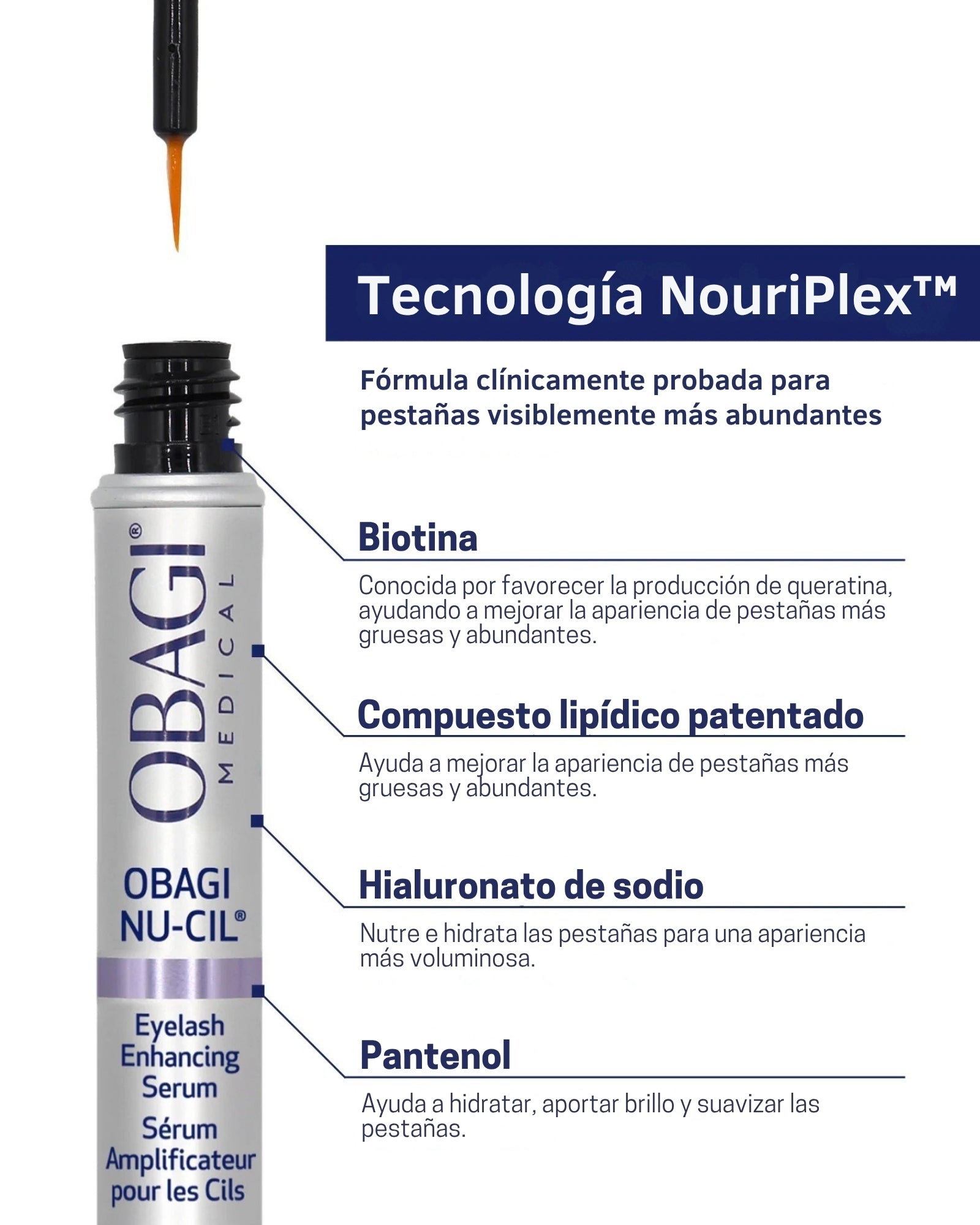 Nu-Cil® Eyelash Enhancing Serum Obagi