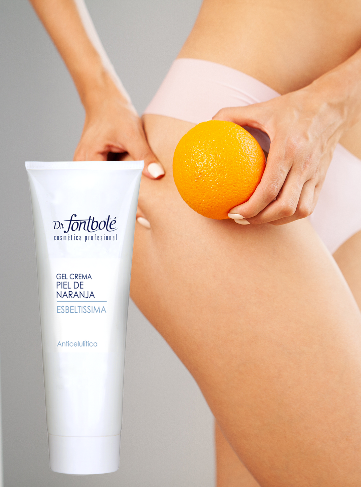 Crema Piel de Naranja Anticelulítica. Tratamieto Celulitis. Esbeltissima. Dr. Fontboté