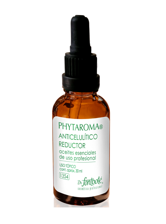 Línea Aromaterapia, Aceite Phytaroma Anticelulítico Reductor. Dr. Fontboté