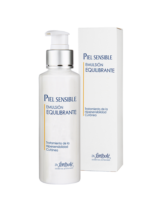 Línea Piel Sensible, Emulsión Facial Equiibrante para Piel Sensible y Delicada. Dr. Fontboté