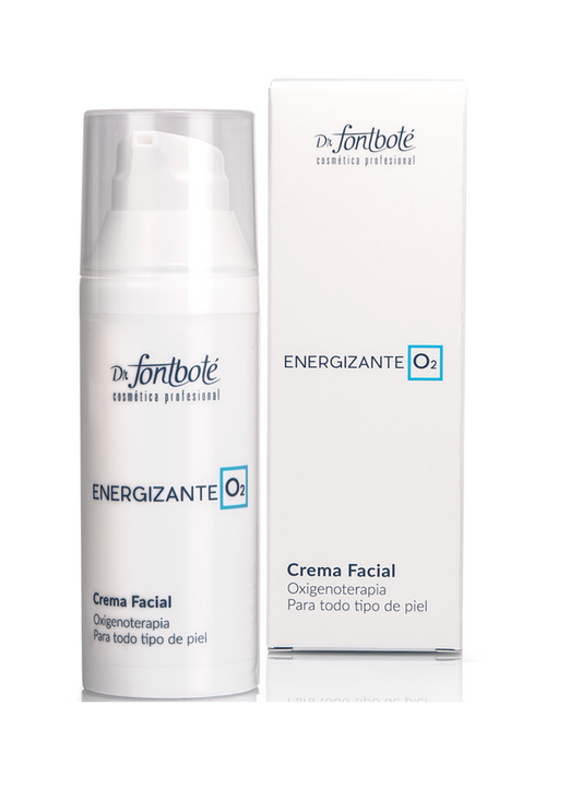 Línea Energizante - Crema Facial Energizante O2 OxigenoTerapia, Antiage, Antiarrugas, Antienvejecimiento, Dr. Fontboté