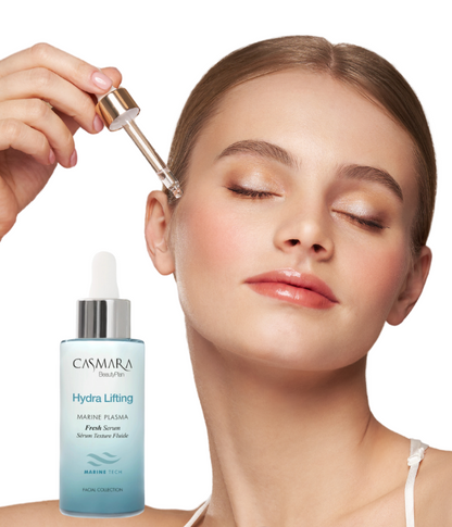 Serum Facial Reafirmante Biotecnología Marina, Hydra Lifting Marine Plasma Fresh Serum. Casmara