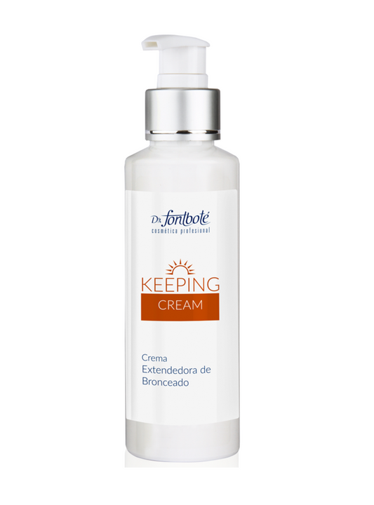 Línea Dermocosmética, Crema Extendedora de Bronceado, Keeping Cream, Dr. Fontboté