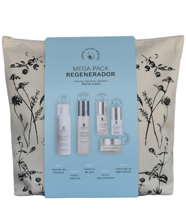 Estuche de Regalo, Mega Pack Regenerador. Caracol Natural Skincare