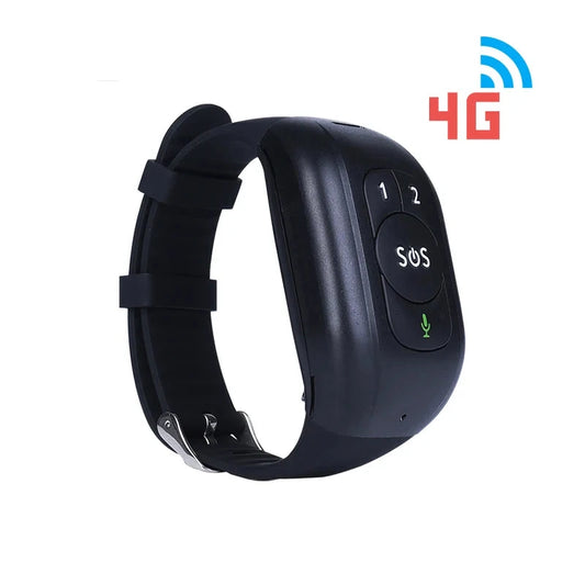 Pulsera Rastreadora GPS 4G con Tarjeta SIM (no incluida) para IOS - Android