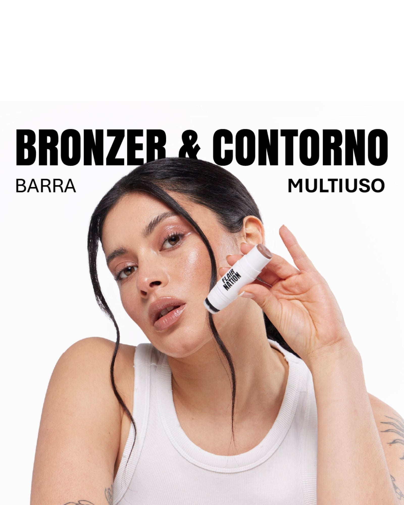 Bronzer y Contorno Sculpting Sticks Flair Nation