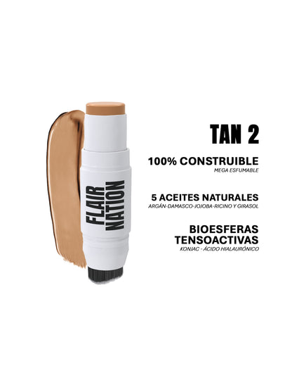 Bronzer y Contorno Sculpting Sticks Flair Nation