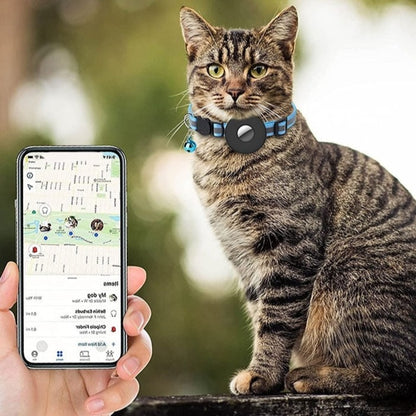 Collar Rastreador para Gatos y Perros con Sistema Bluetooth ( GPS)