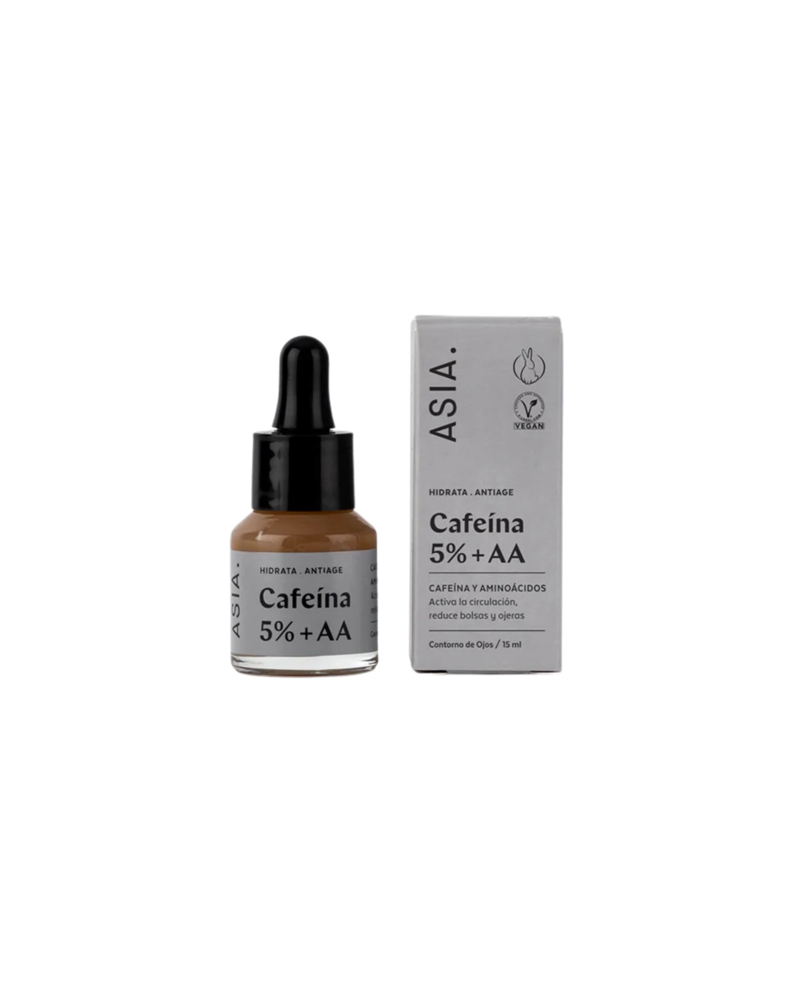 Serum Contorno de Ojos Cafeína 5%+AA ASIA