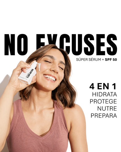 Serum Hidratante No Excuses SPF 50