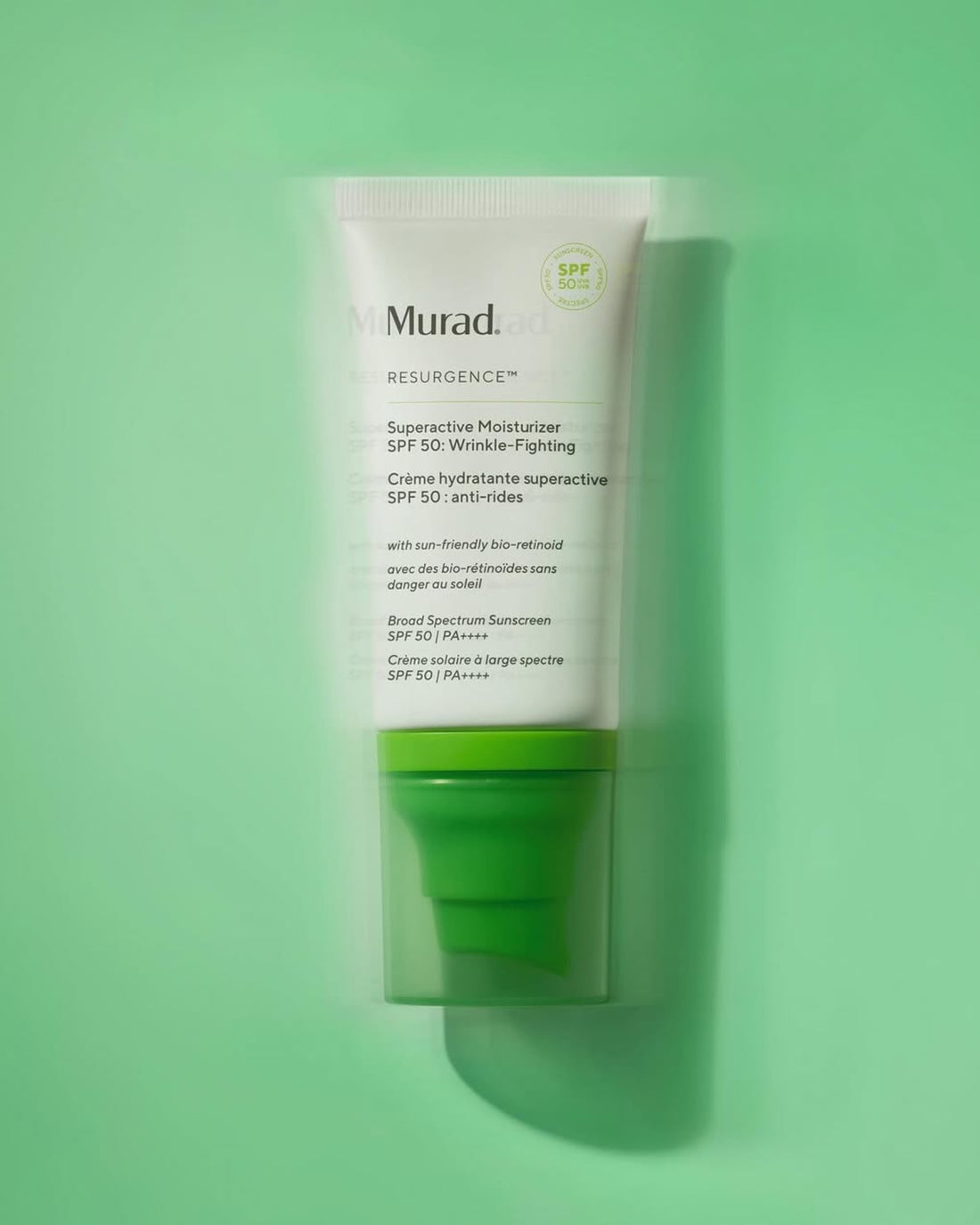 Superactive Moisturizer SPF 50: Wrinkle-Fighting