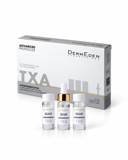 TXA Anti-Dark Spots Concentrate Despigmentante 3 Frascos x 10 ml DermEden