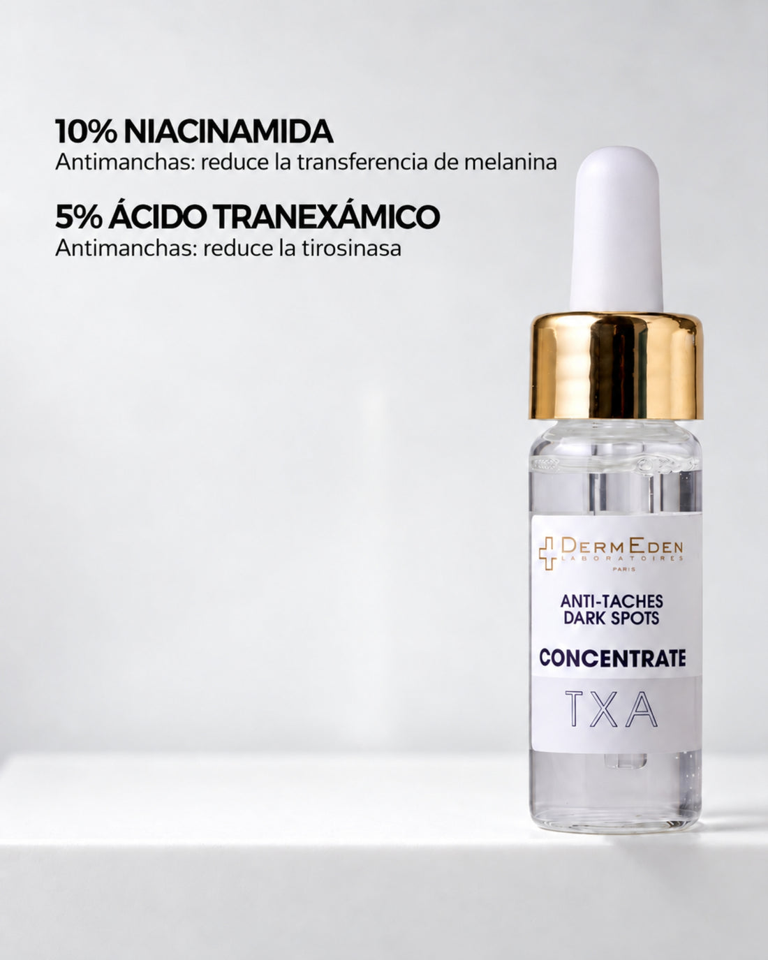 TXA Anti-Dark Spots Concentrate Despigmentante 3 Frascos x 10 ml DermEden