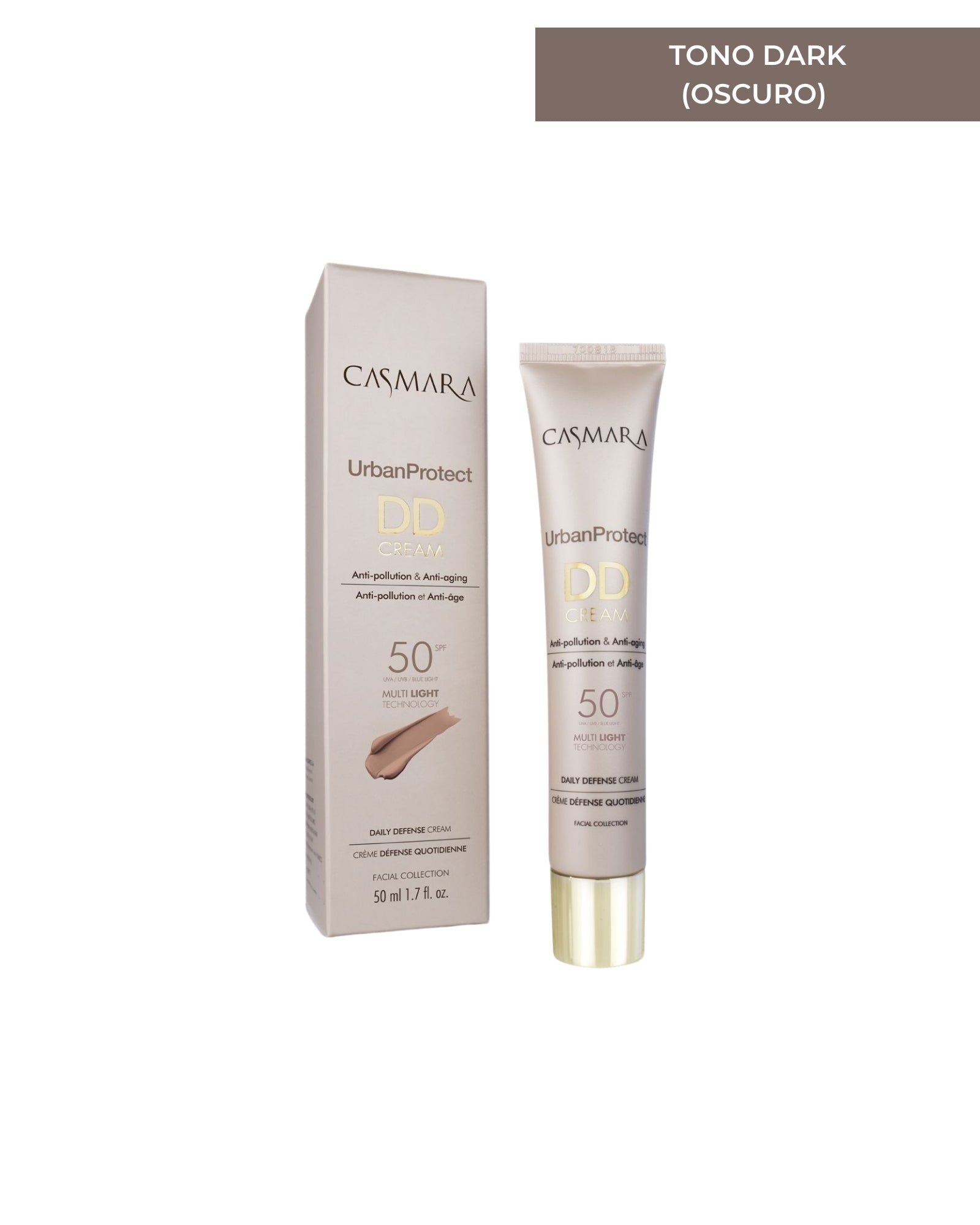 Casmara DD Cream Tono Dark: protección solar con color para pieles morenas o bronceadas